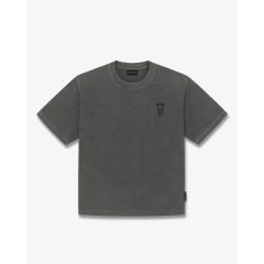 Signature Oversized T-Shirt - Stone Wash Grey