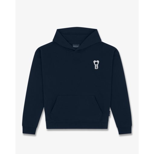 Signature Oversized Hoodie - Navy Blue