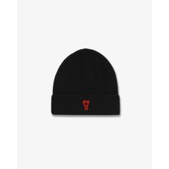Signature Cotton Beanie – Black