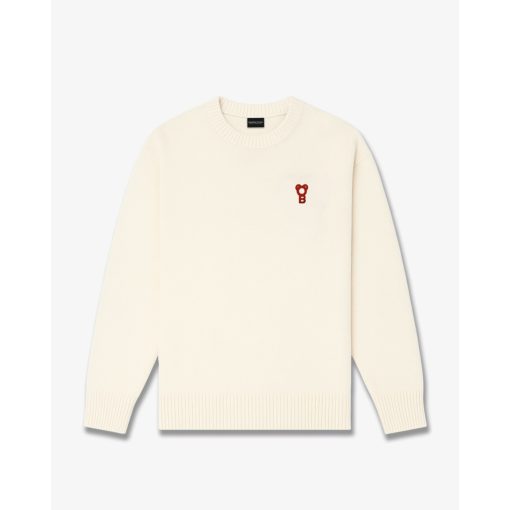 Signature Merino Pullover - Off-White