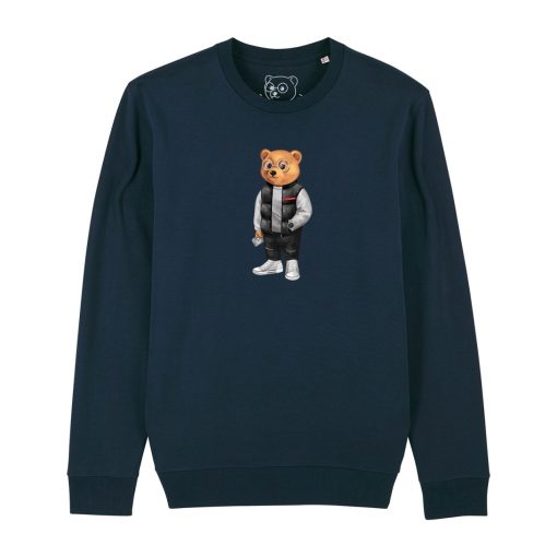 Organic Pullover Filou CXX. - Navy