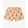 SS25 Swim Shorts Filou CXVIII. Allover - Sunrise Orange