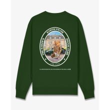 FW25 Pullover Oval Backprint Filou CXLVI. - Forest Green