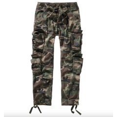 BRANDIT Pure Slim Fit Pant - woodland camo