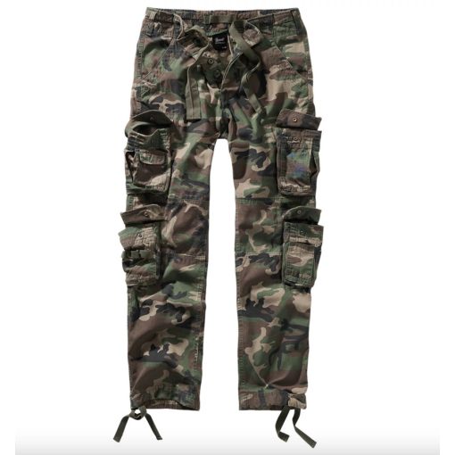 BRANDIT Pure Slim Fit Pant - woodland camo