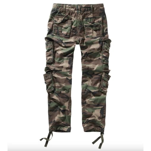 BRANDIT Pure Slim Fit Pant - woodland camo