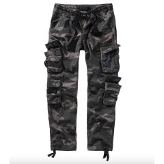 BRANDIT Pure Slim Fit Pant - dark camo
