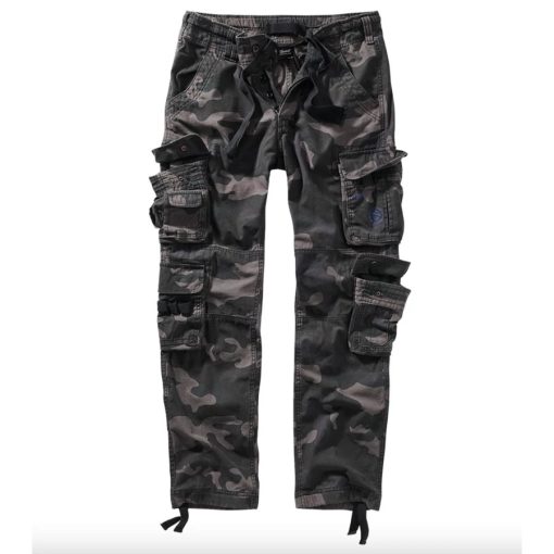 BRANDIT Pure Slim Fit Pant - dark camo