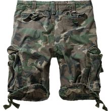 BRANDIT Vintage Short - woodland camo