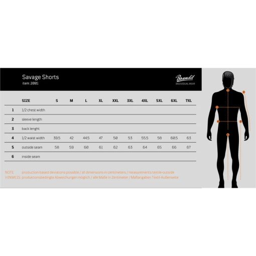 BRANDIT Vintage Short - dark camo