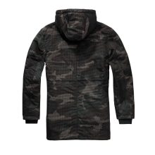 BRANDIT Grid Camo Parka - woodland camo
