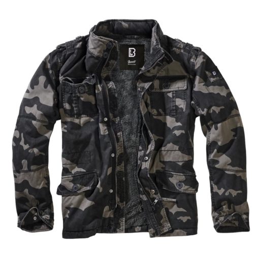 BRANDIT Britannia Winter Jacket - dark camo
