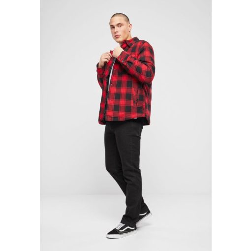 BRANDIT Lumber Jacket - red/black