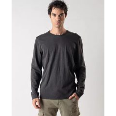 DEVERGO Férfi hosszú ujjú póló - Black