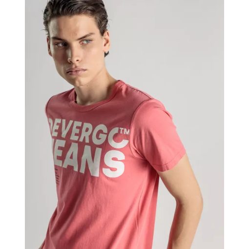 DEVERGO Férfi rövid ujjú póló - Pink