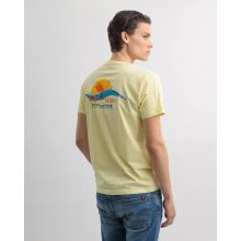 DEVERGO Férfi rövid ujjú póló - Yellow