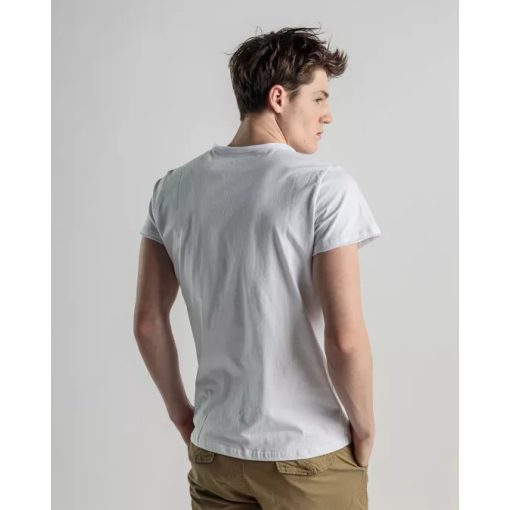 DEVERGO Férfi rövid ujjú póló - White