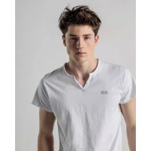 DEVERGO Férfi rövid ujjú póló - White