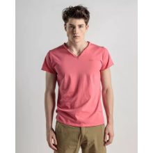 DEVERGO Férfi rövid ujjú póló - Coral