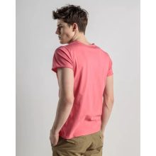 DEVERGO Férfi rövid ujjú póló - Coral