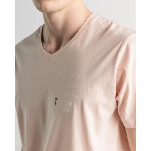 DEVERGO Férfi rövid ujjú póló - Pink