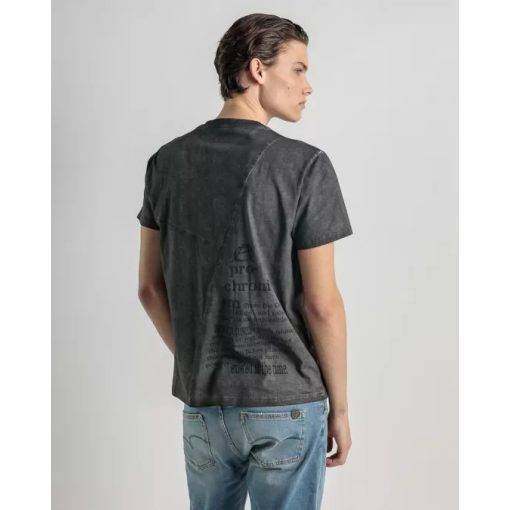 DEVERGO Férfi rövid ujjú póló - Graphite