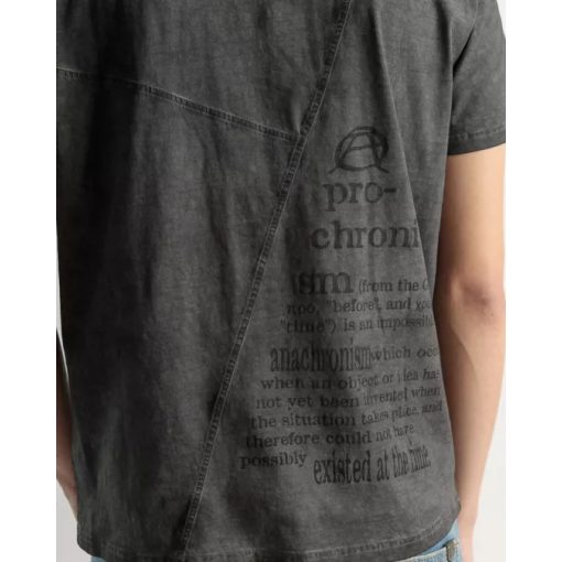 DEVERGO Férfi rövid ujjú póló - Graphite