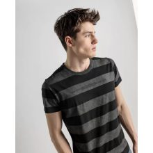 DEVERGO Férfi rövid ujjú póló - Graphite