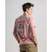 DEVERGO Férfi rövid ujjú póló - Pink