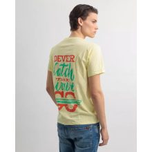 DEVERGO Férfi rövid ujjú póló - Yellow