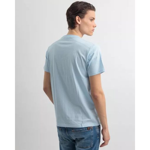 DEVERGO Férfi rövid ujjú póló - Light Blue