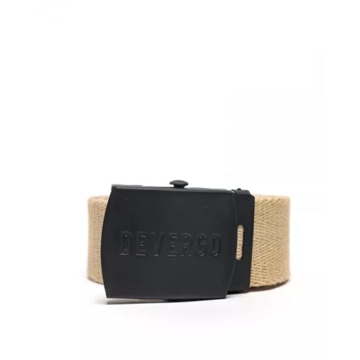 DEVERGO férfi vászon öv - Beige
