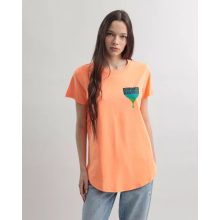 DEVERGO KORÁL NŐI rövid ujjú póló - Orange