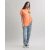 DEVERGO KORÁL NŐI rövid ujjú póló - Orange