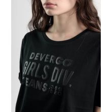 DEVERGO NŐI rövid ujjú póló - Black