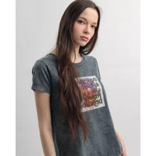 DEVERGO NŐI rövid ujjú póló - Grey