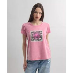 DEVERGO NŐI rövid ujjú póló - Pink