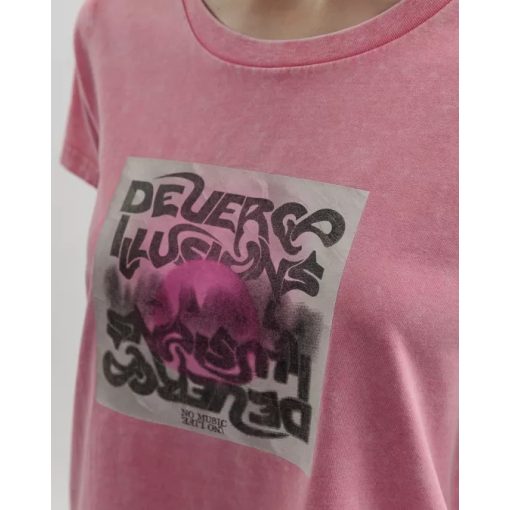 DEVERGO NŐI rövid ujjú póló - Pink