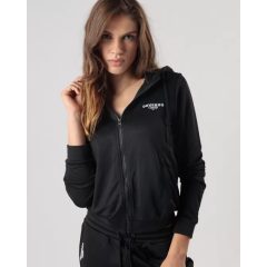 DEVERGO NŐI cipzáras pulóver - Black