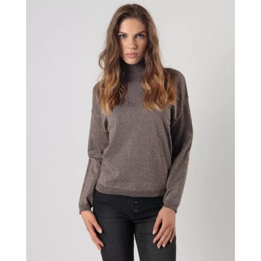 DEVERGO NŐI pulóver - Brown