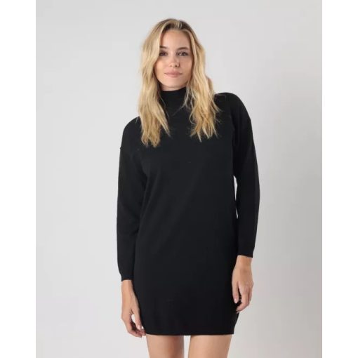 DEVERGO Női kötött ruha - Black