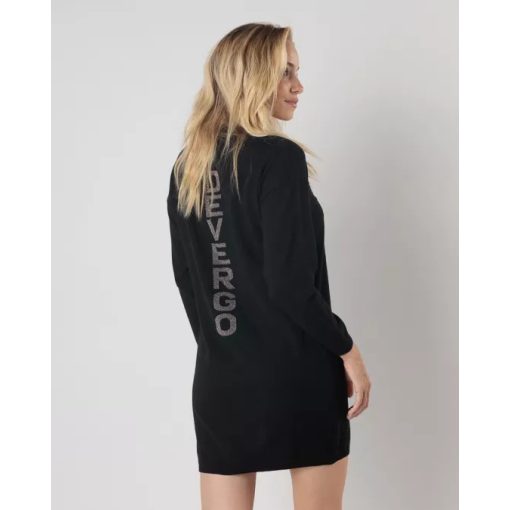 DEVERGO Női kötött ruha - Black