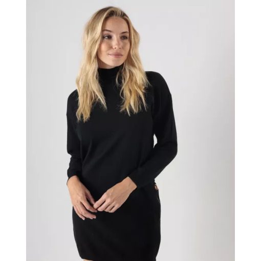 DEVERGO Női kötött ruha - Black