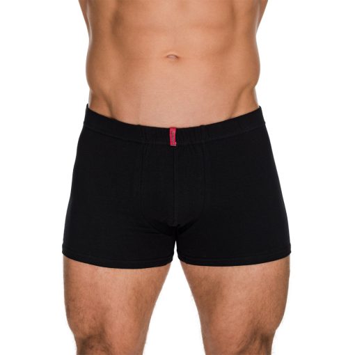  J.Press Boxeralsó Férfi Szűk Szárú Bevarrt Gumis - Black