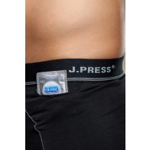  J.Press J.Press Klasszikus pamut Boxeralsó - Black