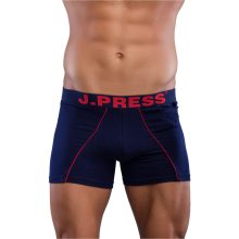  J.Press Pamut Boxeralsó Nagy Logóval - Blue/Berry