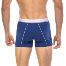  J.Press nagy logós kék-fehér boxeralsó - Navy/White