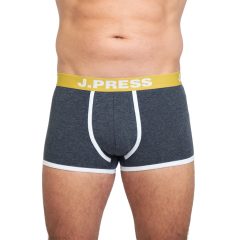 J.PRESS kontrasztos pamut boxer - Grey
