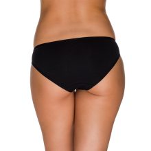 J.Press Női Bugyi Lépésbetéttel 95% Pamutból - Black