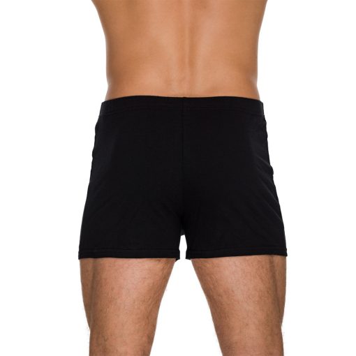  J.Press 100% Pamut Boxeralsó Bő Szárral - Black